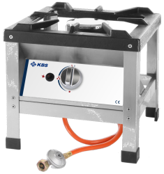 Mobiler Gas-Hockerkocher mit Hochleistungsbrenner 6kW