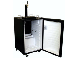 Fassbier-Zapfkühlschrank schwarz BFZK 50