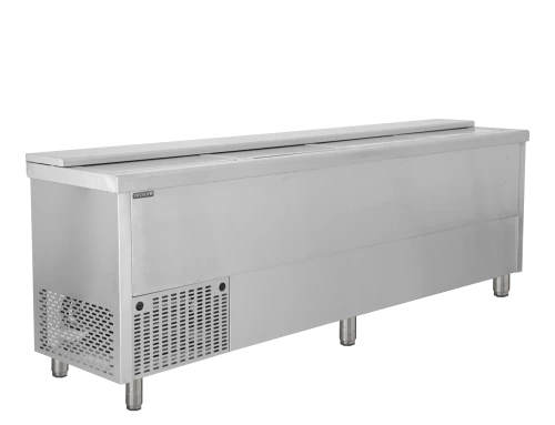Edelstahl Flaschenkühltruhe BHC250X1