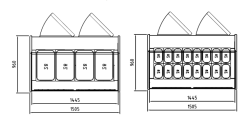 Kühl-Bedientheke SPID150