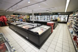 Supermarkt Kühl-Tiefkühltruhe SFI185- HC-CF VS umschaltbar