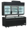 Supermarkt-Wandgefrier/-kühlschrank schwarz MTF185B VS