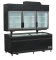Supermarkt-Wandgefrier/-kühlschrank schwarz MTF210B VS