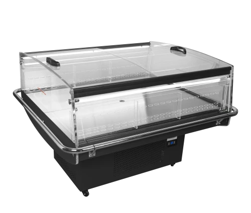 Impuls-Kühlinsel mit Glasschiebedeckel PDC 126 VS SL LED