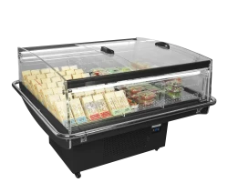 Impuls-Kühlinsel mit Glasschiebedeckel PDC 126 VS SL LED