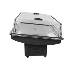Impuls-Kühlinsel mit Glasschiebedeckel PDC 126 VS SL LED