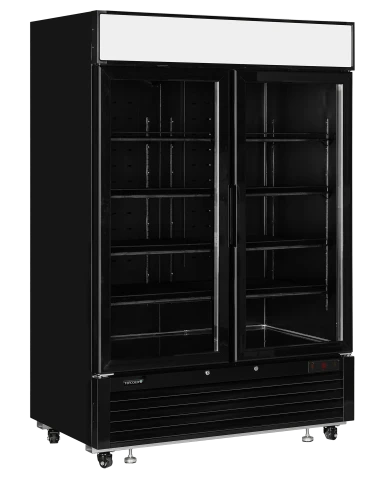 Kühlschrank 2-türig mit Glastür & Display LGC5000B