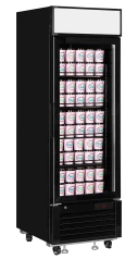 Tiefkühlschrank mit Glastür & Display LGF2500B