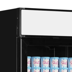 Tiefkühlschrank mit Glastür & Display LGF7500B