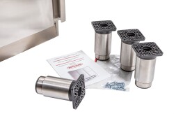 Edelstahl-Tiefkühlschrank TKU 359