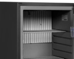 Minibar mit Volltür schwarz TM33