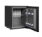 Minibar mit Volltür schwarz TM33