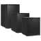 Minibar mit Volltür schwarz TM33