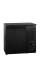 Fasskühlschrank schwarz mit 1 Tür CKC4