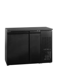 Fasskühlschrank schwarz mit 2 Türen CKC6