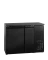 Fasskühlschrank schwarz mit 2 Türen CKC6