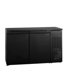 Fasskühlschrank 2-türig schwarz CKC8