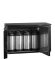 Fasskühlschrank 2-türig schwarz CKC8