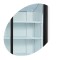 Kühlschrank 2-türig mit Glasschiebetüren FS1002S
