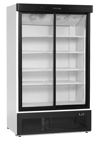 Kühlschrank 2-türig mit Glasschiebetüren FS1202S