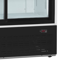Kühlschrank 2-türig mit Glasschiebetüren FS1202S
