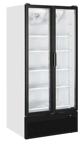 Glastür-Kühlschrank 2-türig FS890H