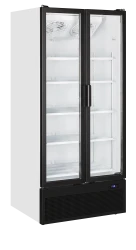 Glastür-Kühlschrank 2-türig FS890H