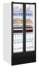 Glastür-Kühlschrank 2-türig FS890H
