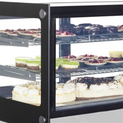 Glasvitrine für Backwaren LCT900F/BLACK