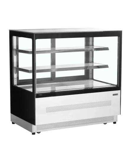 Backwarentheke Glasaufbau gerade LPD1200F/BLACK