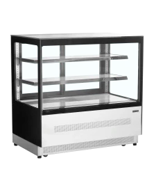 Backwarentheke Glasaufbau gerade LPD1200F/BLACK