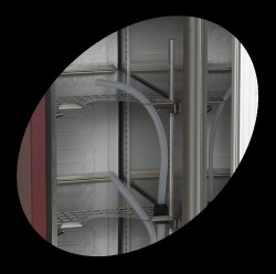 Wein-Dispenser-Kühlschrank DKS95-3/10L