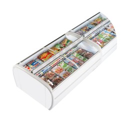 Supermarkt-Tiefkühltruhe Twin 220F