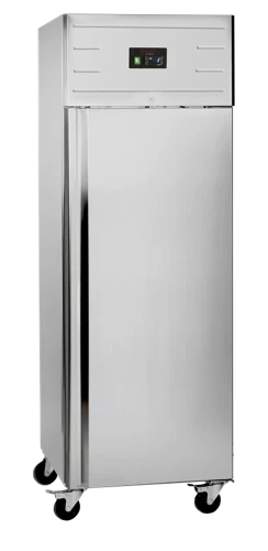 Edelstahl-Kühlschrank auf Rollen GN 2/1 GUC70