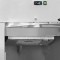 Edelstahl Tiefkühlschrank 2 türig auf Rollen GN 2/1 GUF140