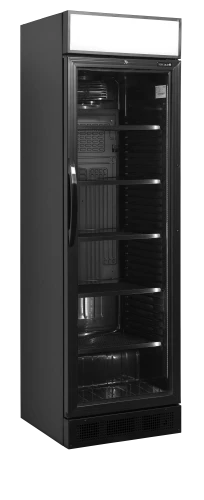 Flaschenkühlschrank mit Display in Schwarz CEV425CP BLACK