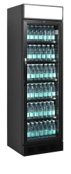 Flaschenkühlschrank mit Display in Schwarz CEV425CP BLACK