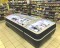 Supermarkt-Kühl-/Gefriertruhe in Anthrazit TWIN 220A-CF