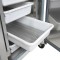 Edelstahl-Fischkühlschrank RKS600 auf Rollen