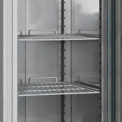 Gastro-Glastürkühlschrank auf Rollen GN 2/1 RK710G