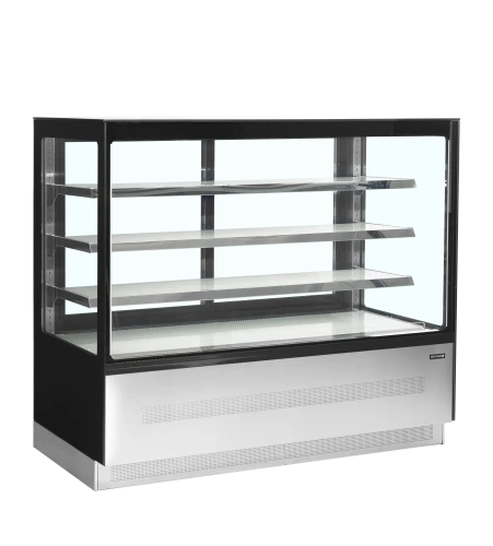 Backwarentheke Glasaufbau gerade LPD1503F/BLACK