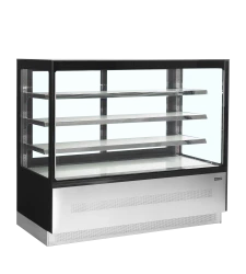 Backwarentheke Glasaufbau gerade LPD1503F/BLACK