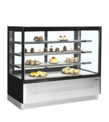 Backwarentheke Glasaufbau gerade LPD1503F/BLACK