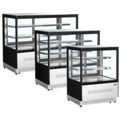 Backwarentheke Glasaufbau gerade LPD1503F/BLACK