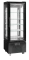 Panorama-Tiefkühlvitrine schwarz UPD400-F