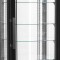 Panorama-Tiefkühlvitrine schwarz UPD400-F
