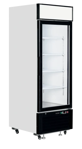 Glastürkühlschrank mit Leuchtaufsatz LGC2500