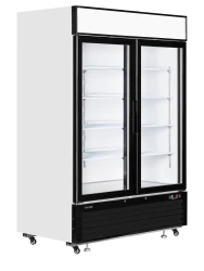 Kühlschrank mit 2 Glastüren mit Display LGC5000