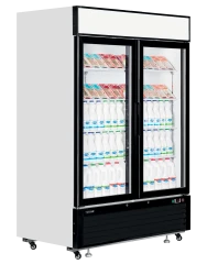 Kühlschrank mit 2 Glastüren mit Display LGC5000