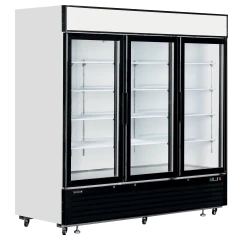 Kühlschrank mit 3 Glastüren mit Display LGC7500